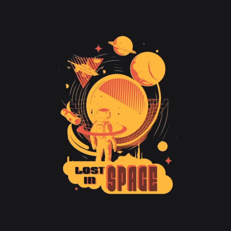 Aventure Perdue dans l'Espace Homme Sweat à capuche