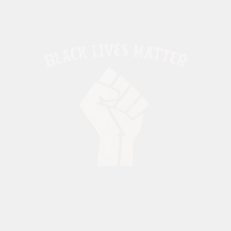 Black Lives Matter - FadedVintage Style Black Power Fist 2 Male Tank Top
