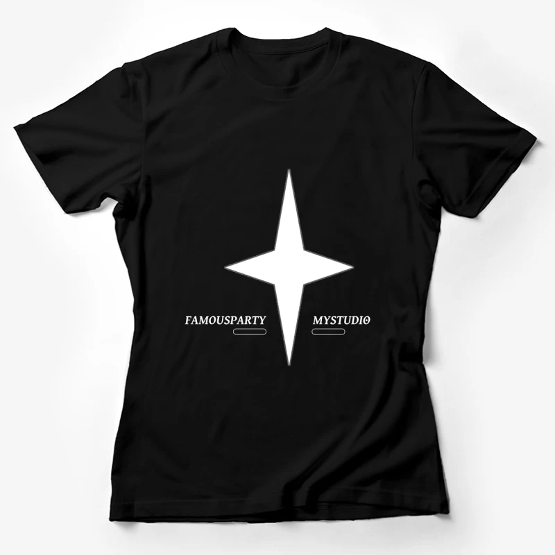 Minimalistisches Sternenlogo Damen T-Shirt