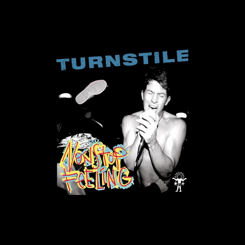 Turnstile: Nonstop Feeling Album Cover with Graffiti Art Mouse Pad