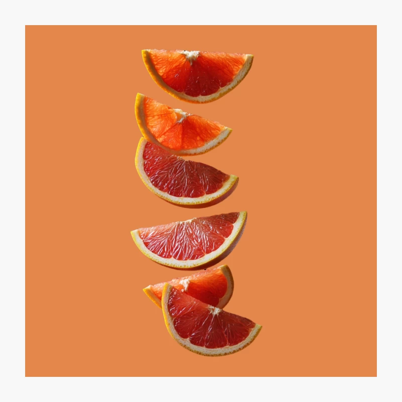 Juicy Grapefruit Slices: A Fresh Citrus Delight Pin