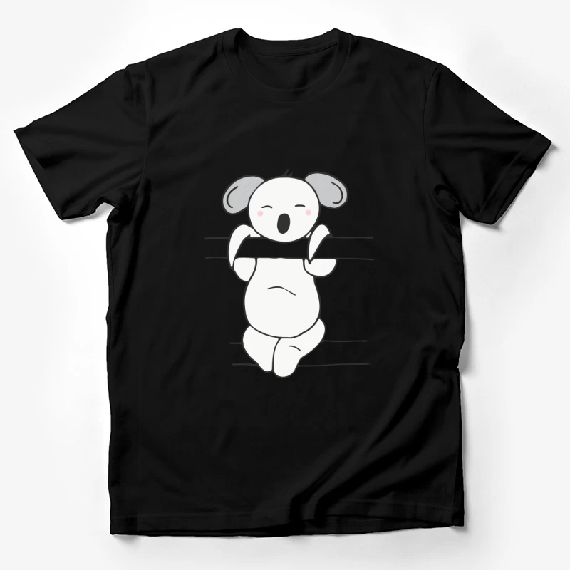 Koala mignon bâillant Homme T-Shirt