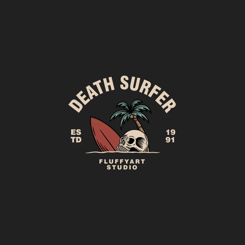 Death Surfer Studio Logo Bucket Hat