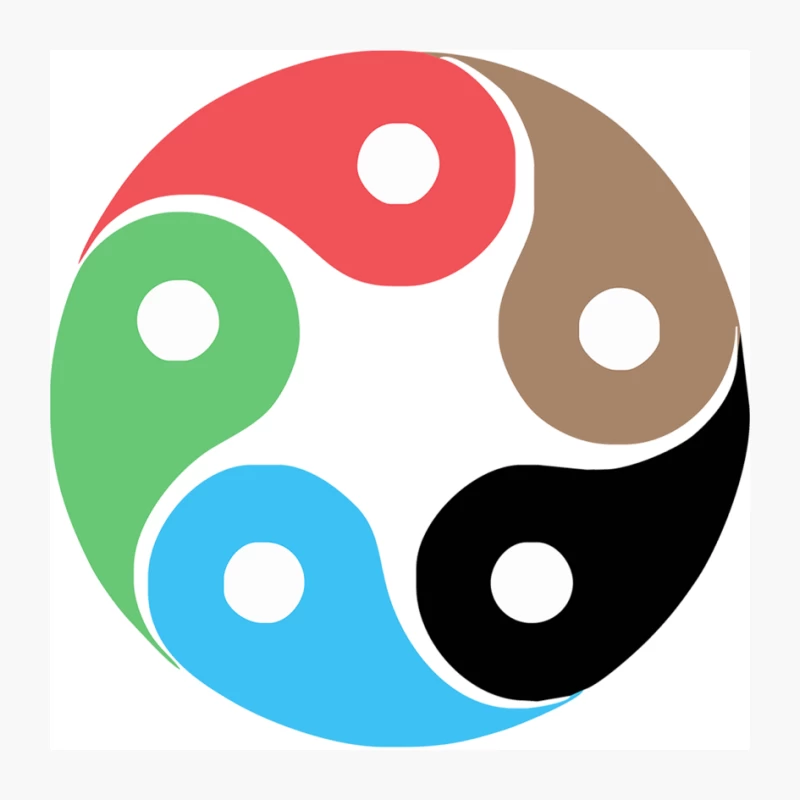 Zentao symbol as evolution of the Tao (Yin Yang) Pin