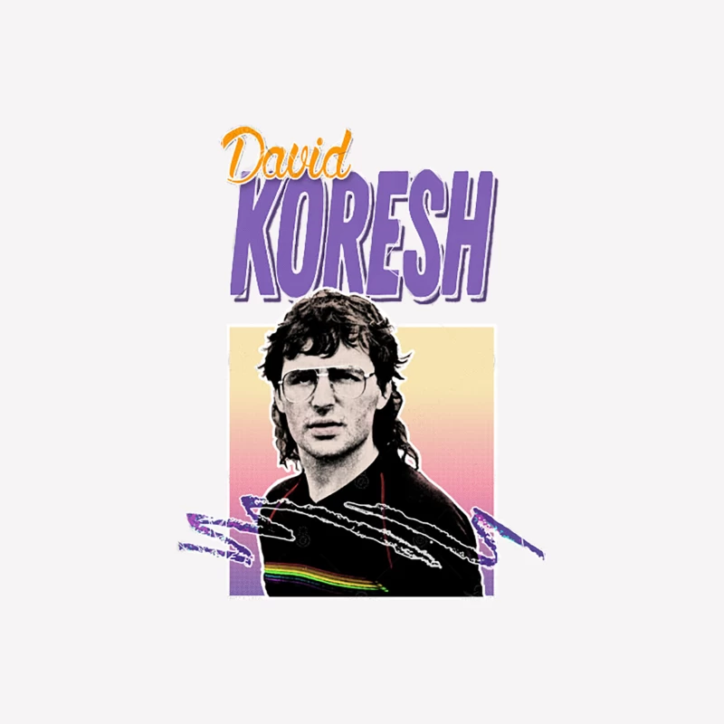 David Koresh - 90s Style Aesthetic Tribute Design Female T-Shirt