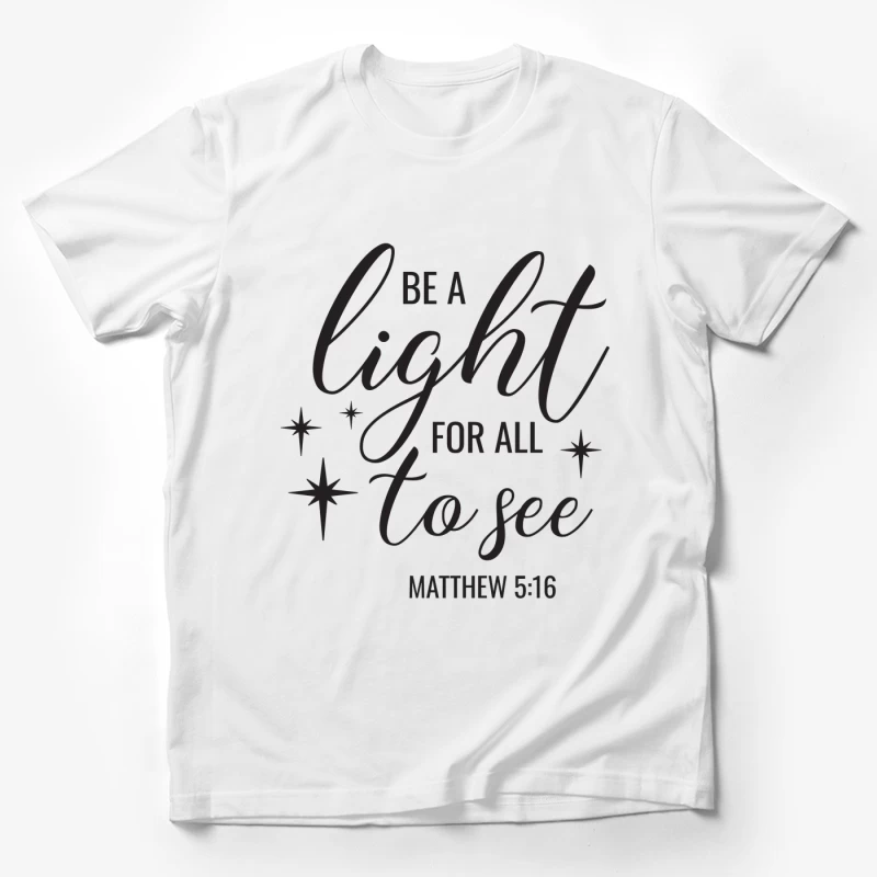 Citation inspirante de Matthew 5:16 Homme T-Shirt