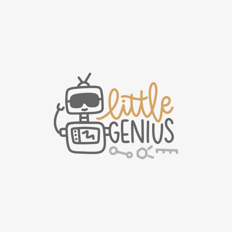 Robot Petit Génie Homme Sweat-shirt à enfiler