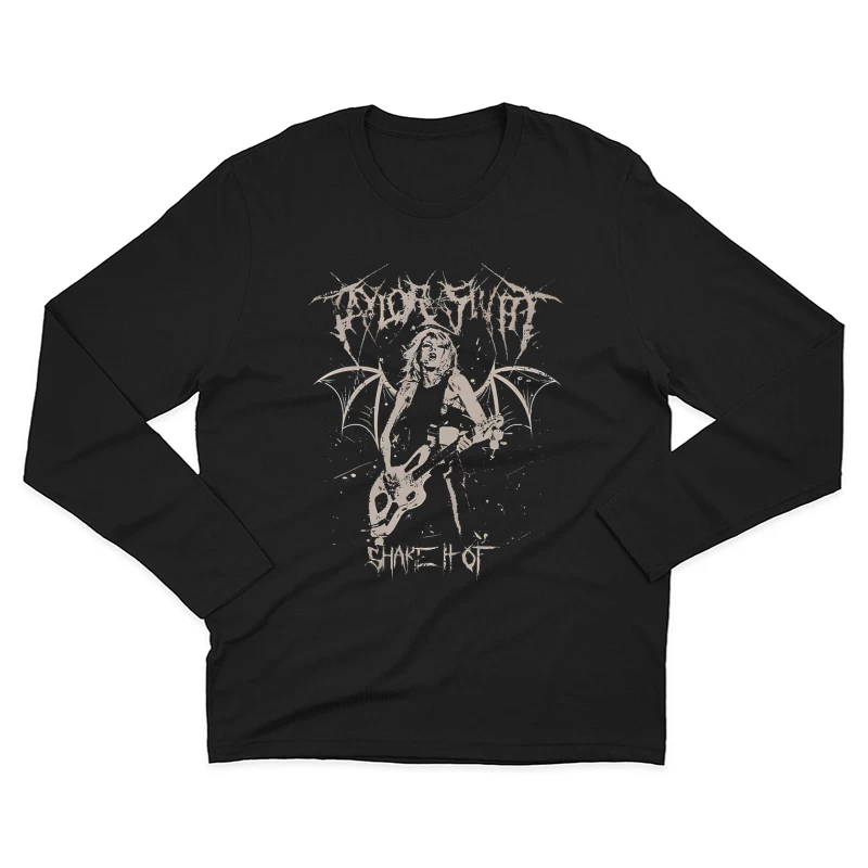 Metal Taylor Swift Shake It Off Male Long Sleeve T-Shirt