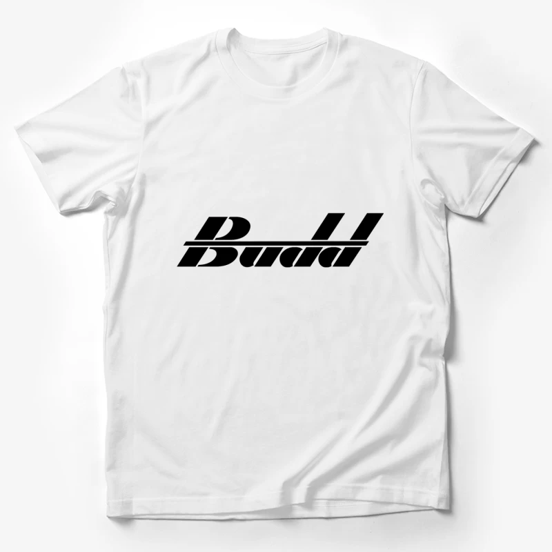 DHL Corporate Logo in Black and White Male T-Shirt