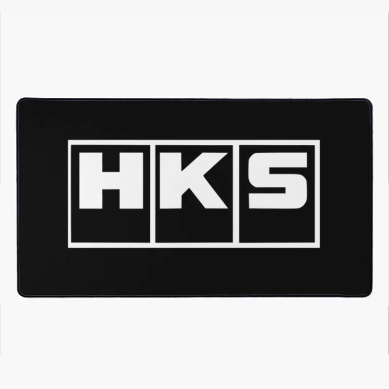 HKS Automotive Performance Brand Logo Desk Mat