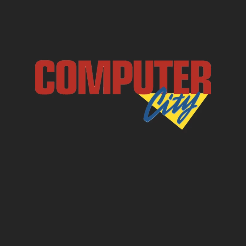 Computer City Male Pullover Sweatshirt