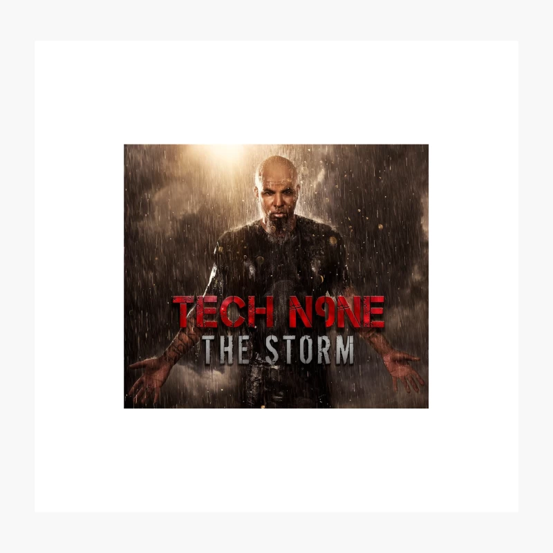 Tech N9ne Nine The Storm Throw Pillow