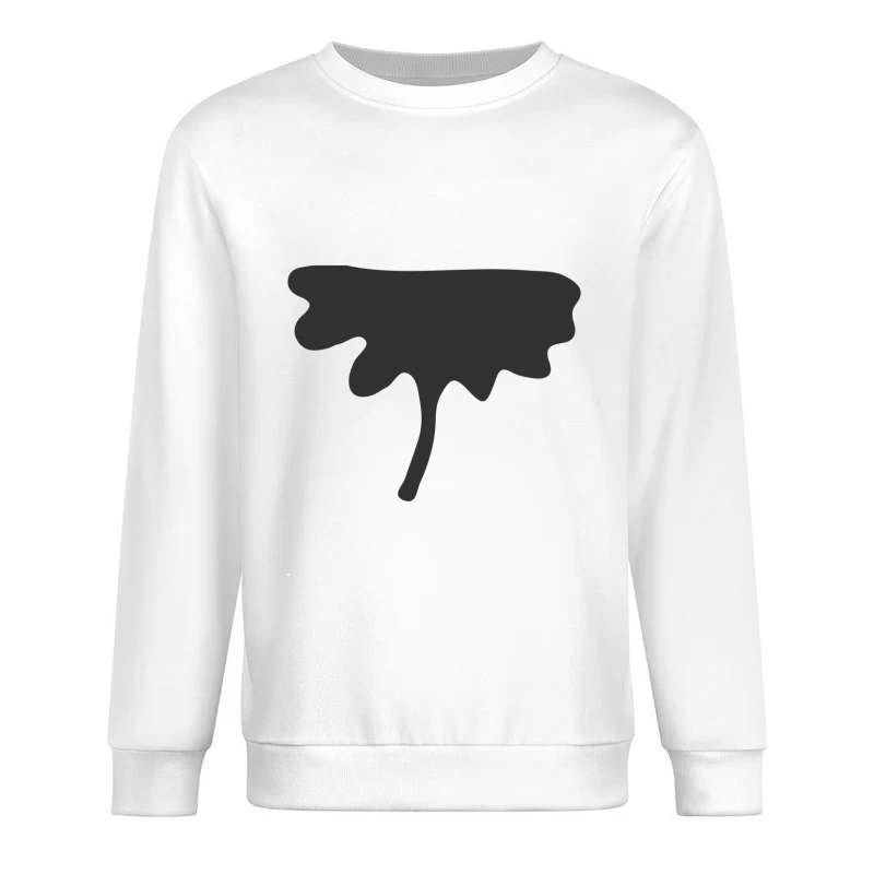 Tache abstraite noire Homme Sweat-shirt à enfiler