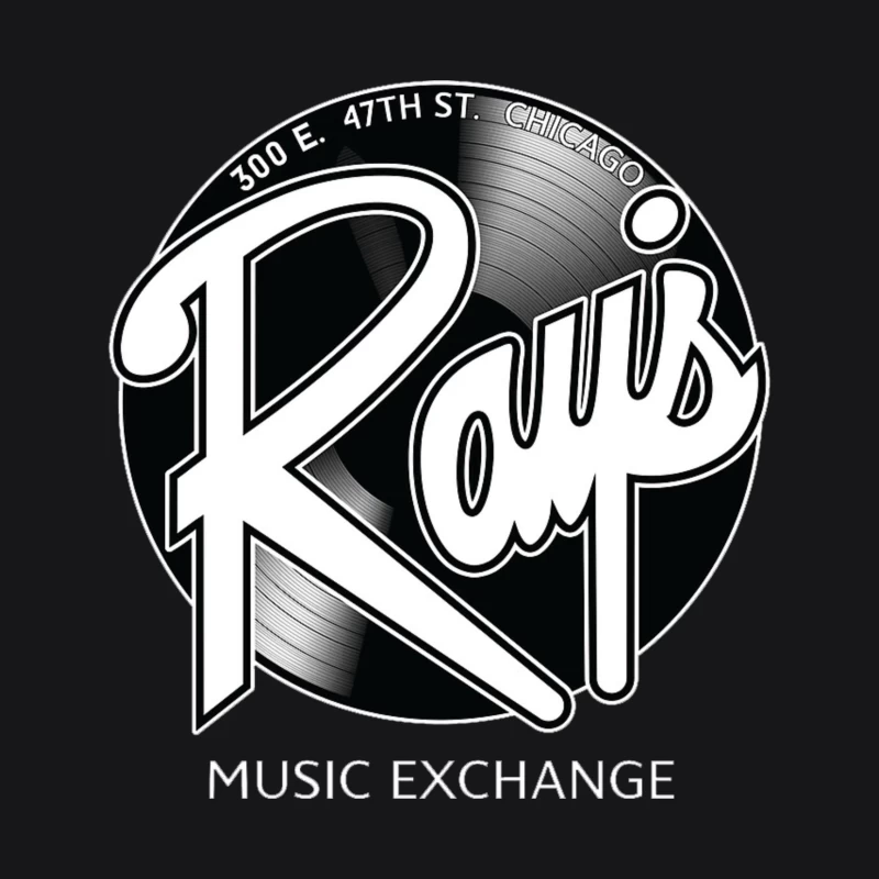Ray's Music Exchange logo Male Pullover Hoodie