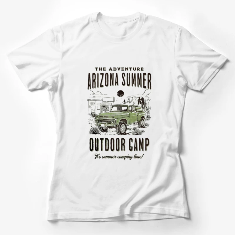 Aventure Arizona Été Camp en Plein Air Femme T-Shirt