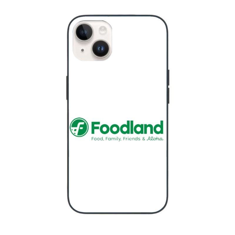 Foodland Supermarket: Hawaiian Grocery Chain with Green Logo and Aloha Spirit iPhone Case