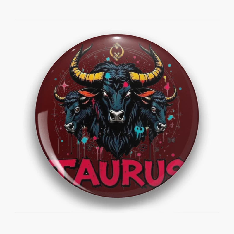 Astrological Art of Taurus Pin