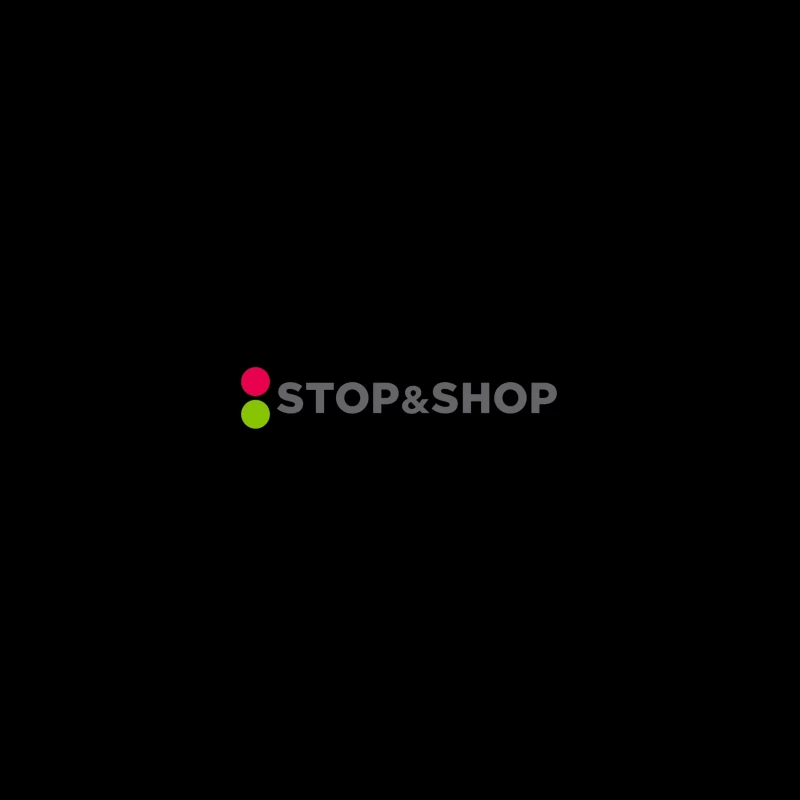 Stop & Shop Retail Brand Logo with Traffic Light Design iPhone Case