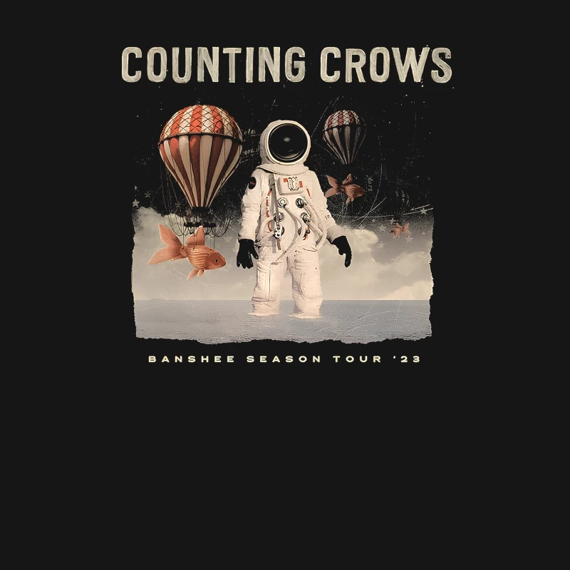 Counting Crows Moon Man Female T-Shirt