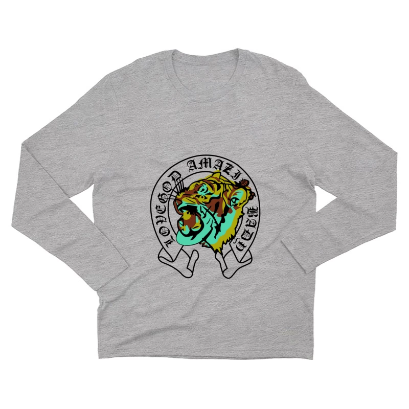  Herren Langarm T-Shirt