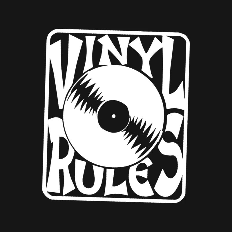 Vinyl Rules Mouse Pad