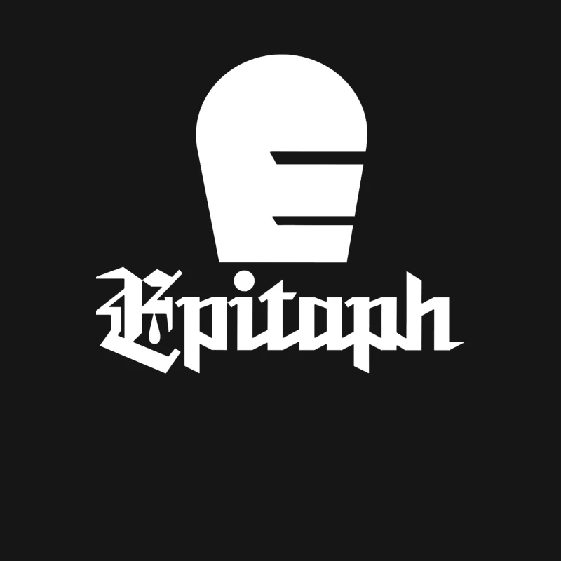 Minimalist Epitaph Records Logo Outline Female T-Shirt