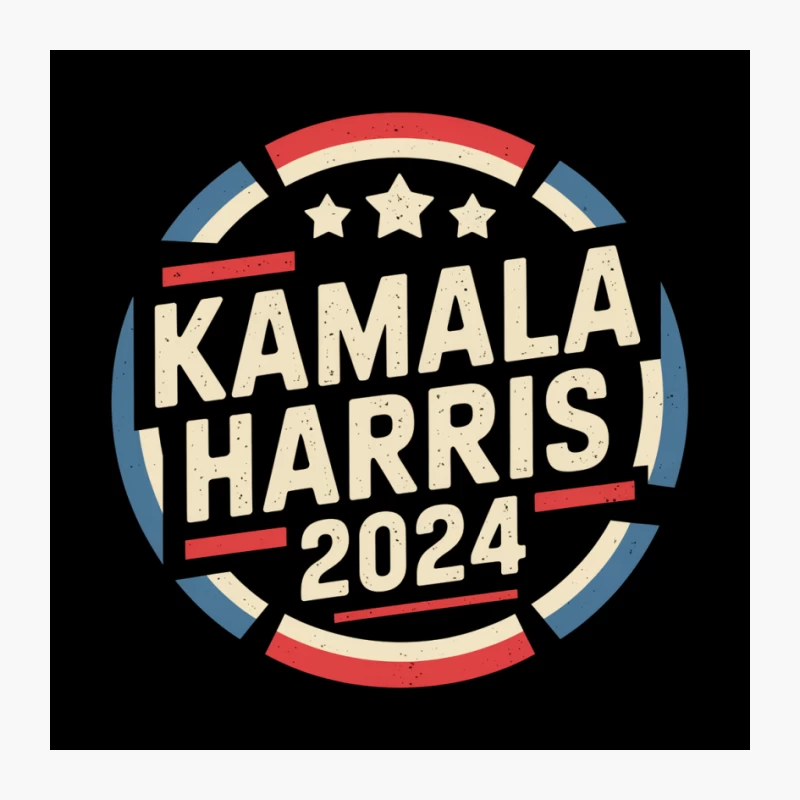 Kamala Harris 2024 Presidential Campaign Logo Pin