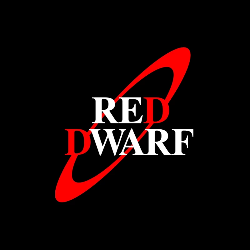 Red Dwarf Science Fiction TV Series Logo Pin