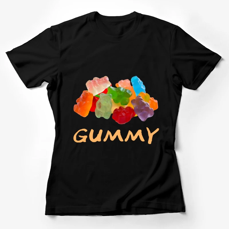Bunte Gummibärchen Kollektion Damen T-Shirt