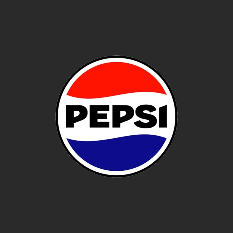 Classic Pepsi Cola Circular Logo Design Baseball Cap