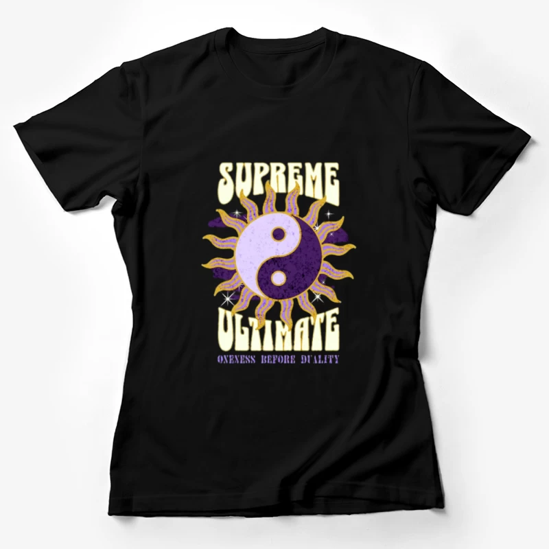 Design Suprême Ultime Yin Yang Femme T-Shirt