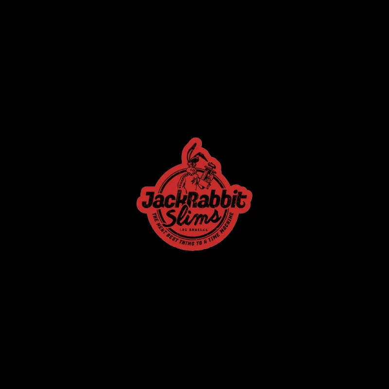 Jack Rabbit Slim's retro Red Coffee Mug