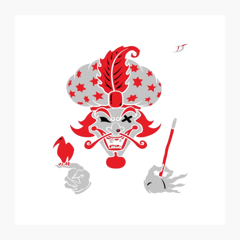 9  Insane Clown Posse ICP Pin
