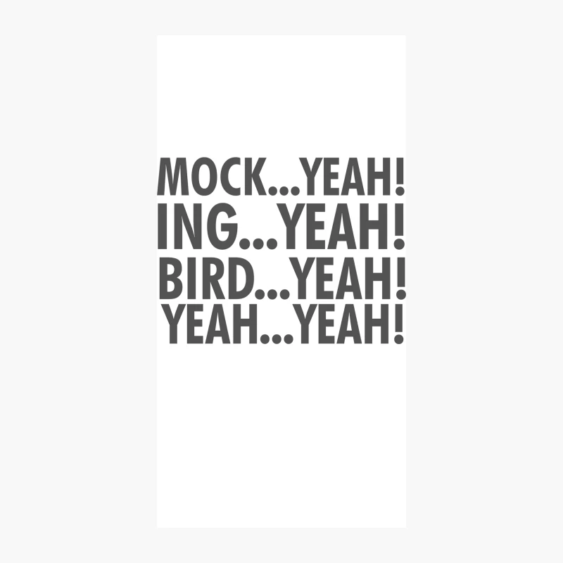 Mocking Bird iPhone Case