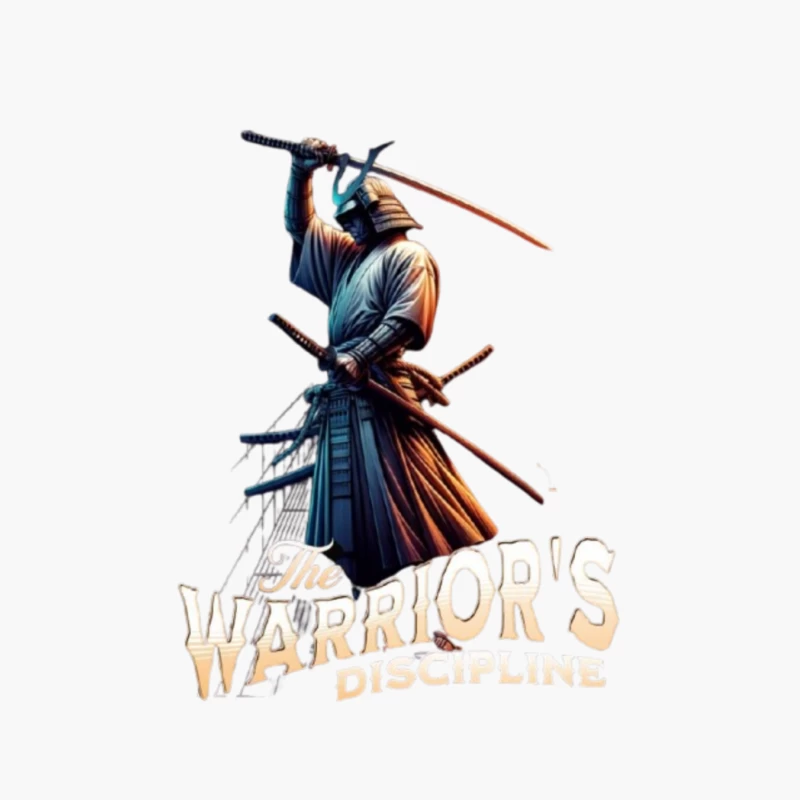 Samurai Warrior's Combat Discipline Cotton Tote Bag