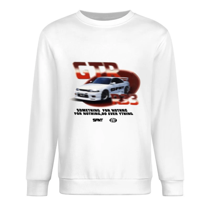 Nissan GTR R33 Design Herren Pullover Sweatshirt