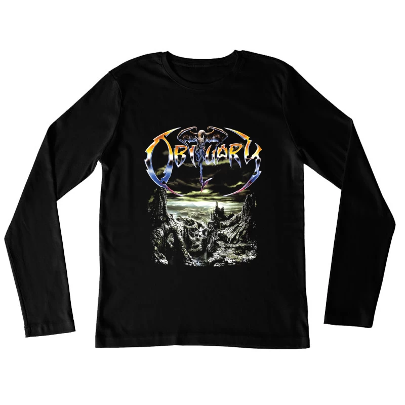 Obituary The End Complete Female Long Sleeve T-Shirt