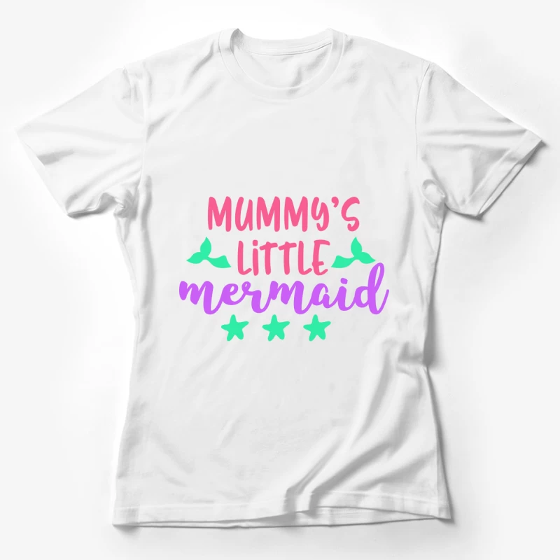 Maman a une petite sirène Femme T-Shirt