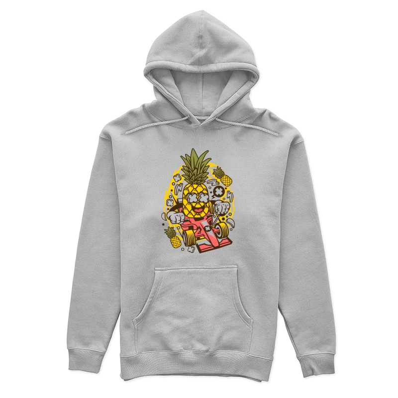 Ananas Rigolo Pilote Femme Sweat à capuche
