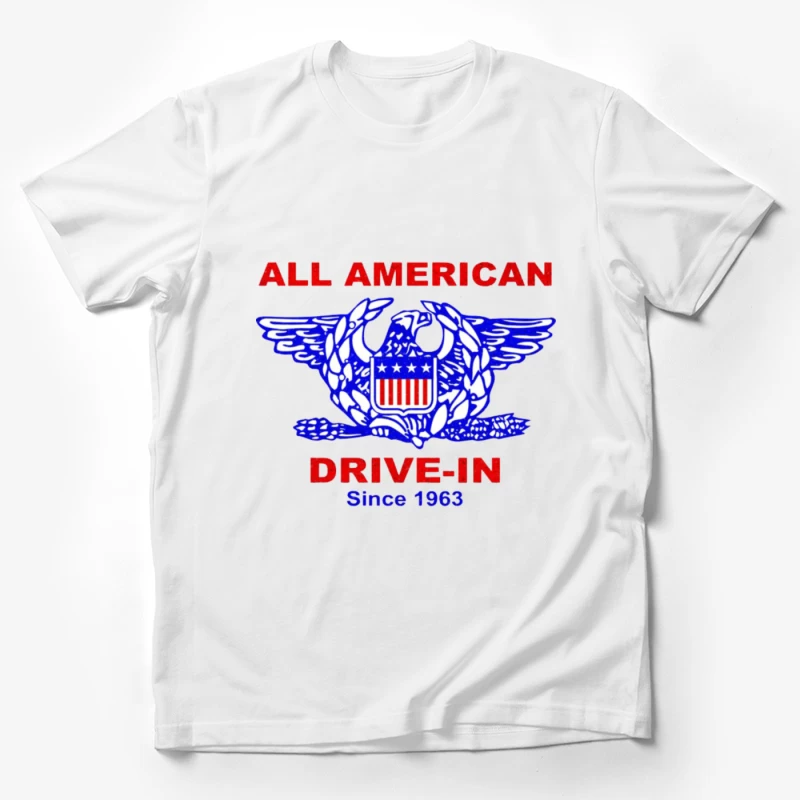 All american burger Drive In Male T-Shirt