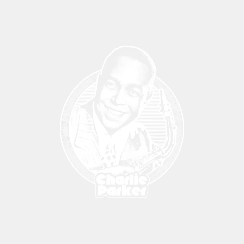Charlie Parker   Retro Jazz Music Fan Design Male Tank Top