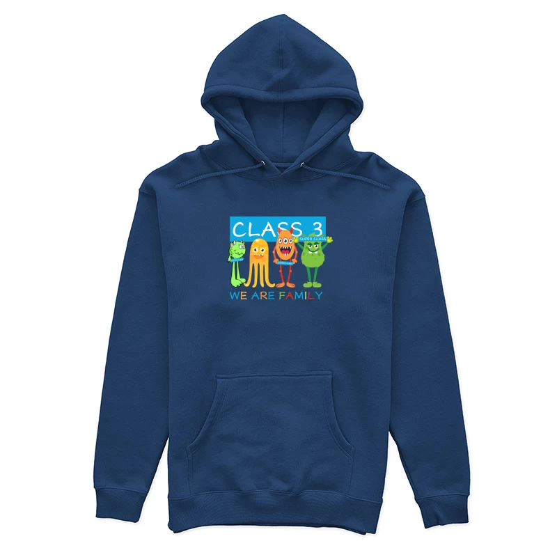 Kreative Monster für die Klasse 3 Damen Pullover Hoodie