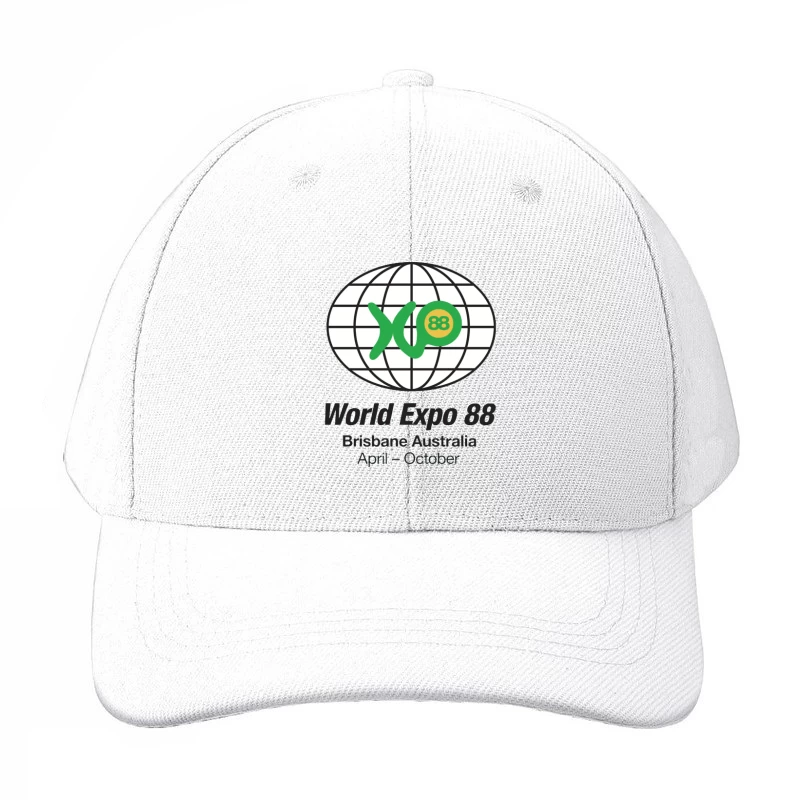 World Expo 88 Brisbane Australia Logo Baseball Cap