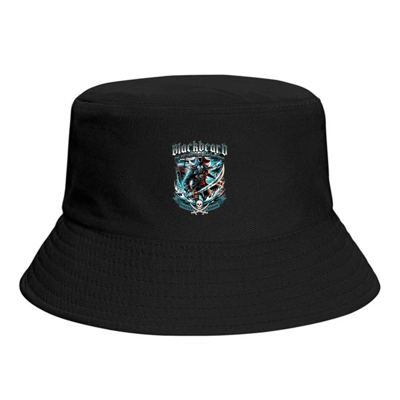 Dark Pirate Warrior of the Black Sea and Bermuda Bucket Hat