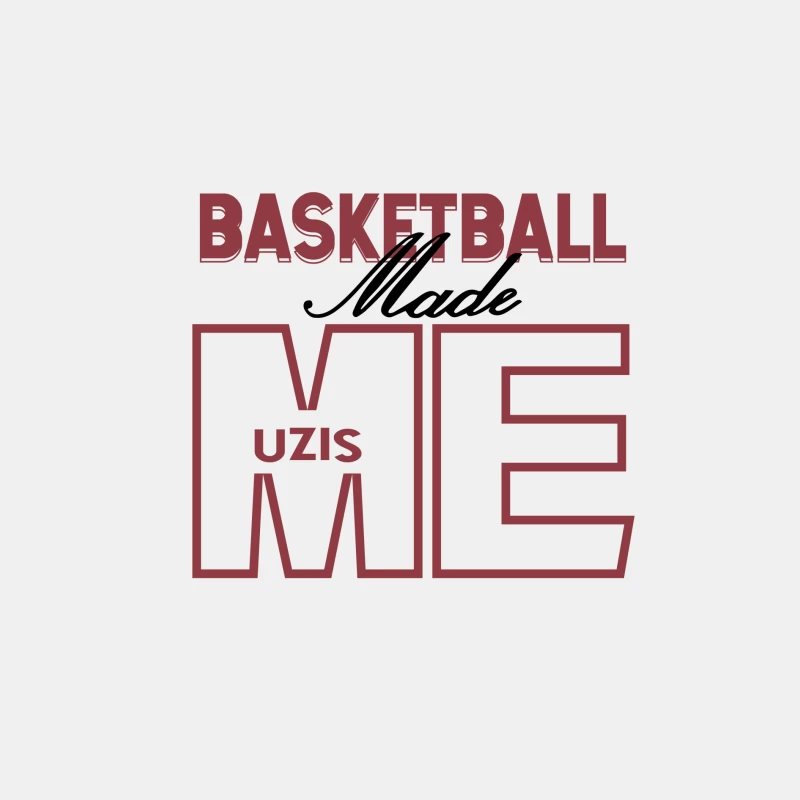 Basketball Me Uzis Design Herren Tanktops
