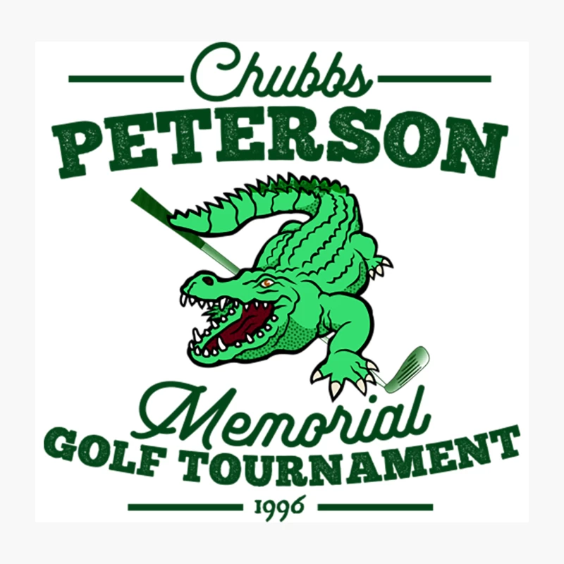 Chubbs Peterson Memorial Golf Tournament - Happy Gilmore Throw Pillow