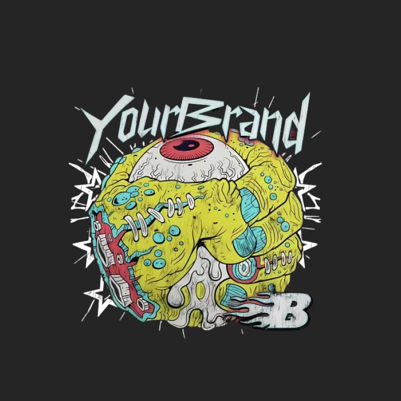 Design de Monstre Zombie Homme Sweat-shirt à enfiler