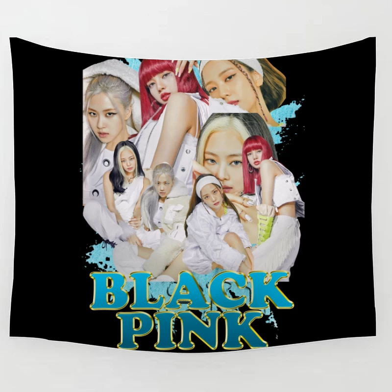Blackpink: K-pop Fashion and Performance Icons Tapestry