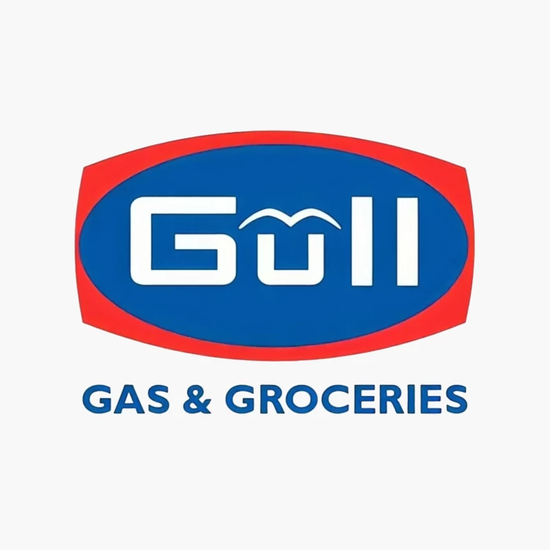 Gull Gas Station and Grocery Store Brand Logo Cotton Tote Bag