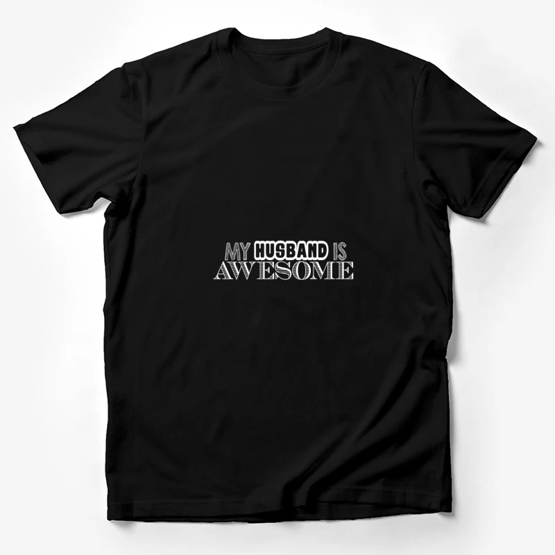 Message d'amour flamboyant pour mari Homme T-Shirt